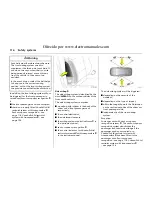 Предварительный просмотр 118 страницы Vauxhall 2007 Vectra Operating & Safety Manual