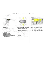 Предварительный просмотр 120 страницы Vauxhall 2007 Vectra Operating & Safety Manual