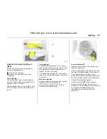 Предварительный просмотр 135 страницы Vauxhall 2007 Vectra Operating & Safety Manual