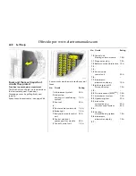 Предварительный просмотр 252 страницы Vauxhall 2007 Vectra Operating & Safety Manual