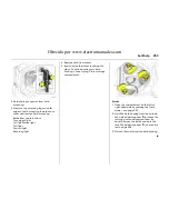 Предварительный просмотр 263 страницы Vauxhall 2007 Vectra Operating & Safety Manual