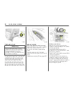 Preview for 30 page of Vauxhall 2009 Antara Owner'S Manual