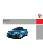 Vauxhall 2009 Tigra Owner'S Manual предпросмотр