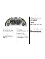 Предварительный просмотр 75 страницы Vauxhall 2009 Tigra Owner'S Manual