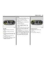 Предварительный просмотр 101 страницы Vauxhall 2009 Tigra Owner'S Manual