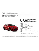 Предварительный просмотр 2 страницы Vauxhall 2010 Astra Specification Sheet