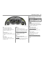 Preview for 87 page of Vauxhall 2010 Meriva Owner'S Manual