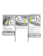 Preview for 209 page of Vauxhall 2010 Meriva Owner'S Manual