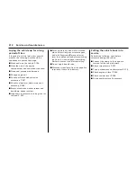 Preview for 216 page of Vauxhall 2010 Meriva Owner'S Manual