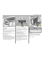 Предварительный просмотр 47 страницы Vauxhall 2013 Combo Owner'S Manual