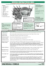Preview for 3 page of Vauxhall Astra 2019 Instruction Card