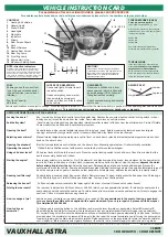 Preview for 4 page of Vauxhall Astra 2019 Instruction Card