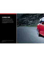 Предварительный просмотр 6 страницы Vauxhall Corsa VXR Specifications