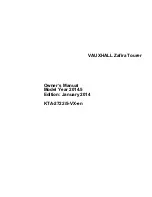 Предварительный просмотр 1 страницы Vauxhall KTA-2722/5-VX-en Owner'S Manual