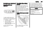 Preview for 119 page of Vauxhall Mokka X Owner'S Manual