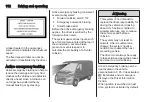 Предварительный просмотр 114 страницы Vauxhall Movano 2022 Owner'S Manual