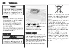 Предварительный просмотр 220 страницы Vauxhall Zafira Tourer Owner'S Manual