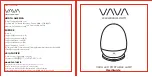 Vava VA-CL006 User Manual preview