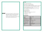 Preview for 3 page of Vava VA-CL013 User Manual