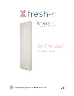 Предварительный просмотр 1 страницы Vaventis fresh-r On-The-Wall Installation Manual