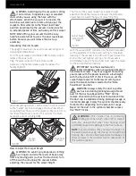 Предварительный просмотр 6 страницы Vax 24 VZL-901 Instruction Manual