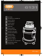 Vax 6131 User Manual preview