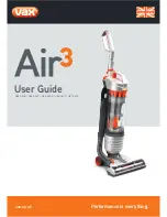 Preview for 1 page of Vax Air 3 max User Manual