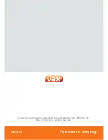 Preview for 12 page of Vax Air 3 max User Manual