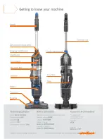 Предварительный просмотр 6 страницы Vax Air cordless VX7 Let'S Get Started