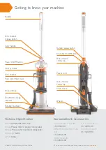 Предварительный просмотр 6 страницы Vax Air Steerable Ultra Lite U85-AC-Pe Manual