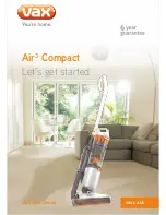 Vax Air3 Compact Getting Started Manual предпросмотр