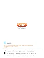 Предварительный просмотр 9 страницы Vax Air3 Compact Getting Started Manual