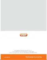 Preview for 12 page of Vax Air3 Motion Series VUAM1200P User Manual