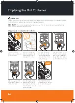 Preview for 24 page of Vax AirCompact C85-AM-B-E User Manual