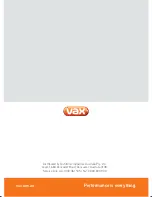 Предварительный просмотр 16 страницы Vax AirPet VCAP1500 User Manual