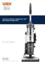 Preview for 1 page of Vax AirTM Lift DRIVE Manual