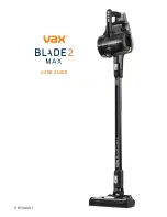 Vax Blade 2 Max User Manual предпросмотр