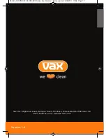 Предварительный просмотр 12 страницы Vax C90-AS SERIES User Manual