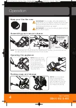 Предварительный просмотр 4 страницы Vax C90-CX SERIES User Manual