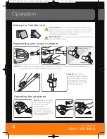 Предварительный просмотр 4 страницы Vax C90-VC User Manual