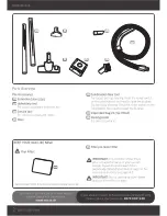 Предварительный просмотр 2 страницы Vax C91-MJ-B-P Instruction Manual