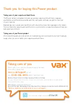 Preview for 4 page of Vax CCMBPCV1P1 Quick Start Manual