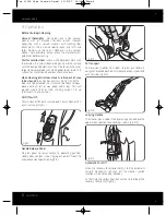 Предварительный просмотр 6 страницы Vax DUAL V-124 Instruction Manual