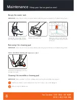 Предварительный просмотр 9 страницы Vax Duet Master S7-A+ Instruction Manual