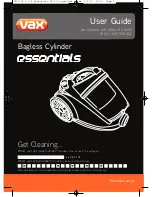 Предварительный просмотр 1 страницы Vax Essentials series User Manual