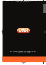 Предварительный просмотр 12 страницы Vax Essentials VEC-104 User Manual