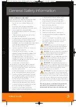 Preview for 3 page of Vax Essentials VEU-101 User Manual