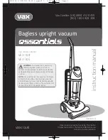 Предварительный просмотр 1 страницы Vax essentials VEU-104 Instruction Manual