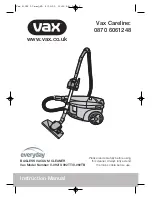 Vax Everyday V-092 Instruction Manual предпросмотр