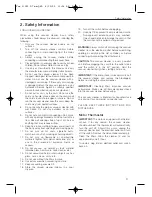 Предварительный просмотр 3 страницы Vax Everyday V-092 Instruction Manual